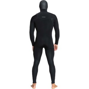 2023 Quiksilver Mens Everyday Sessions 5/4/3mm Hooded GBS Chest Zip Wetsuit EQYW203030 - Black